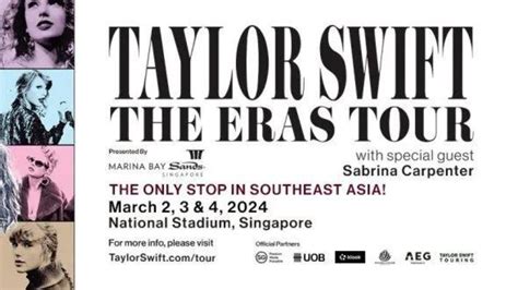taylor swift singapore concert tickets
